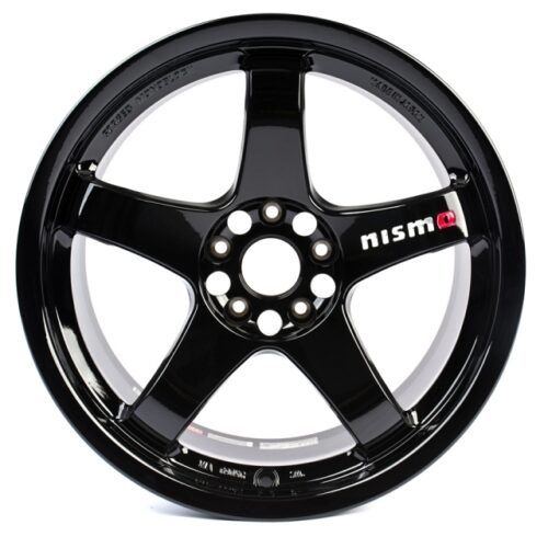 Nismo LMGT4 Omori Factory Spec Wheel (Set of Four) – 19×9.5 +15 / 19×10.5 +15 / 5×114.3 (Black)