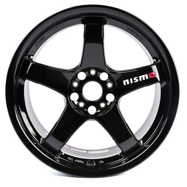 Nismo LMGT4 Omori Factory Spec Wheel (Set of Four) - 19x9.5 +15 / 19x10.5 +15 / 5x114.3 (Black)