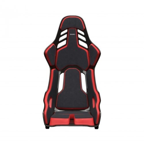 Recaro Podium CF M Seat (Medium / Left Hand) – Alcantara Black / Red Leather