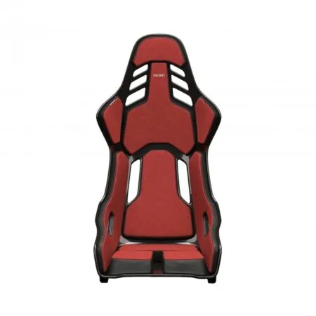 Recaro Podium CF M Seat (Medium / Right Hand) – Alcantara Red / Black Leather