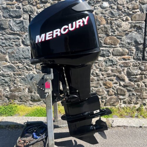 Used 115hp Mercury Optimax Outboard Xl shaf 2-stroke, direct injection remote control, PTT