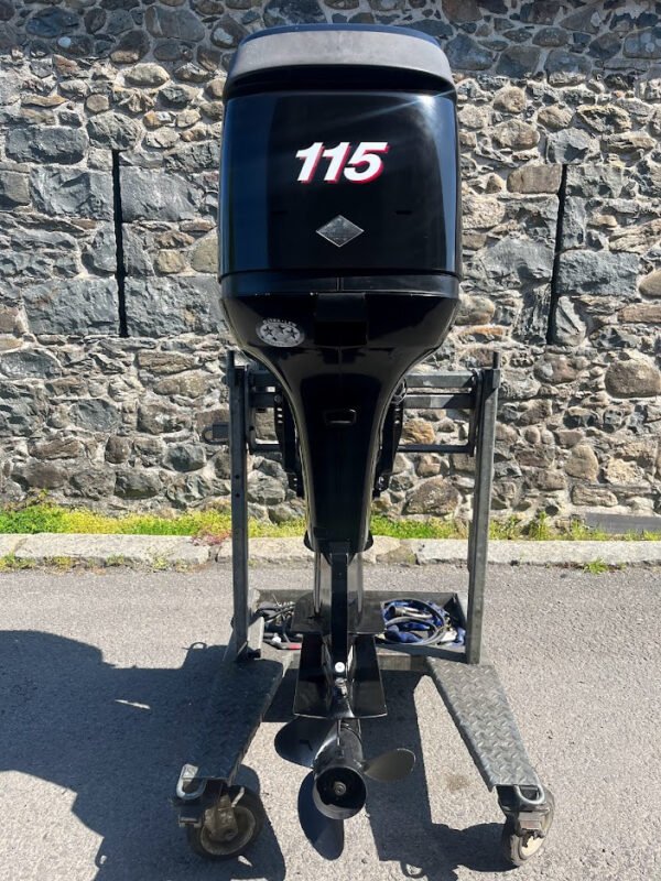 Used 115hp Mercury Optimax Outboard Xl shaf 2-stroke, direct injection remote control, PTT - Image 2