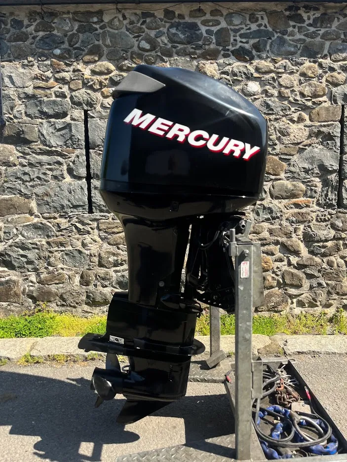 Used 115hp Mercury Optimax Outboard Xl shaf 2-stroke, direct injection remote control, PTT 3 Used 115hp Mercury Optimax Outboard Xl shaf 2-stroke, direct injection remote control, PTT