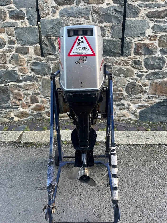 Used Mariner 50HP 2-Stroke Outboard Motor – Intermediate Shaft, Electric/Manual Start, Tiller Control 2 Used 50hp mariner ex RNLI – intermediate shaft, two stroke, electric start, manual start, tiller control