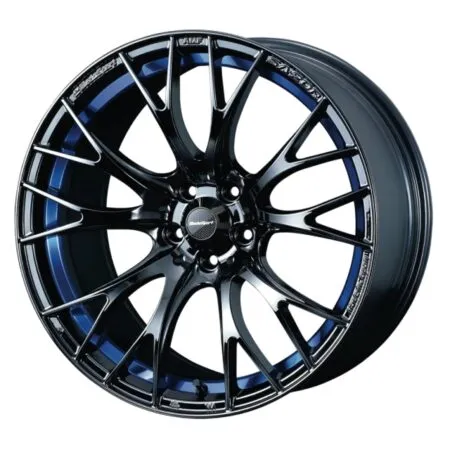 WedsSport SA-20R Wheel (Face F) – 18×7.5 / Offset +45 / 5×114.3 (Blue Light Chrome II)