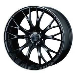 WedsSport SA-20R Wheel (Face F) - 20x8.5 / Offset +38 / 5x114.3 (Metal Black)
