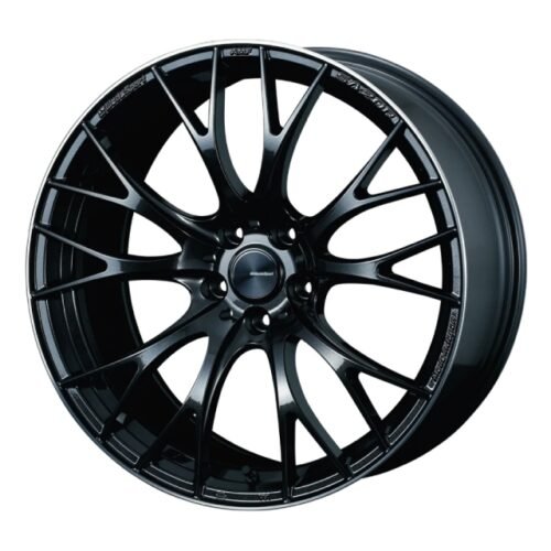 WedsSport SA-20R Wheel (Face F) – 19×8.5 / Offset +38 / 5×114.3 (Metal Black)