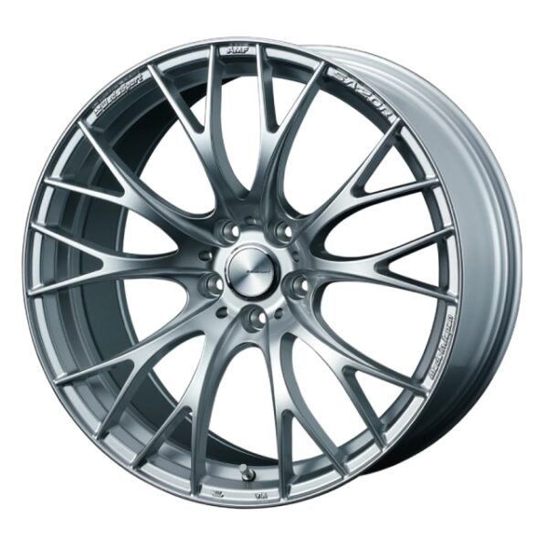 WedsSport SA-20R Wheel (Face F) - 19x8.5 / Offset +38 / 5x114.3 (VI-Silver)