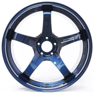 Advan GT Premium Wheel - 19x8.5 / Offset +42 / 5x100 (Racing Titanium Blue)