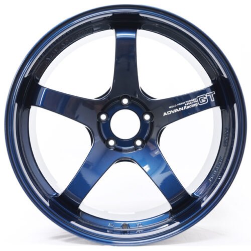 Advan GT Premium Wheel – 19×8.5 / Offset +42 / 5×100 (Racing Titanium Blue)