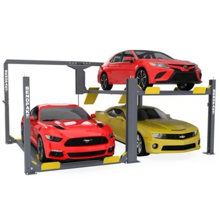 Bendpak PL-12000DP 12,000 Lb. Cap. Parking Lift / Tandem Independent Platforms / Ext. Rise – Long Platforms / SPECIAL ORDER