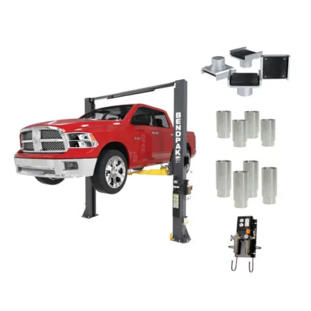Bendpak 10APX PRO Series 10,000‐lb. Capacity ALI Certified 2-Post Lift Package