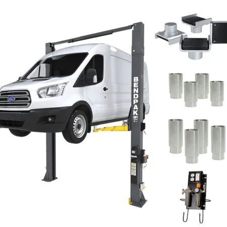 Bendpak 10APX-181 PRO Series 10,000‐lb. Capacity ALI Certified 2-Post Lift Package