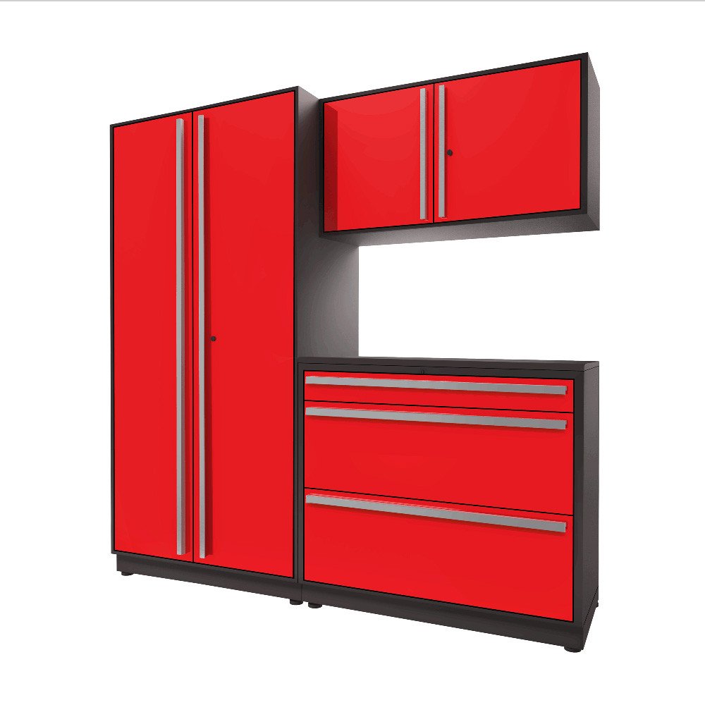 Proslat Fusion Plus 6.5 ft Garage Cabinet set Tool 3 Drawer - Image 2