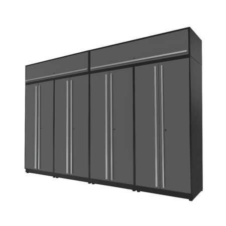 Proslat Fusion Plus 13 ft Garage Cabinet set 4-Pack