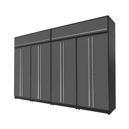 Proslat Fusion Plus 13 ft Garage Cabinet set 4-Pack