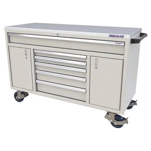Moduline 6 Drawer 2 Door Aluminum Roller Cabinet 1 Moduline 6 Drawer 2 Door Aluminum Roller Cabinet