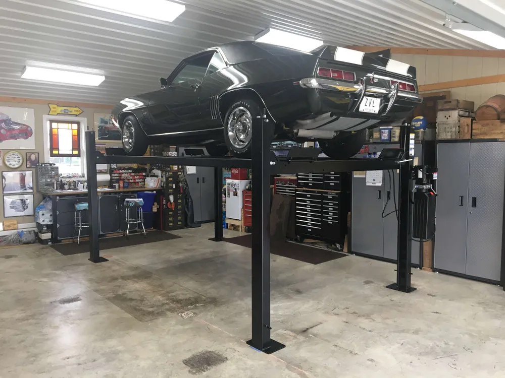 Challenger CL4P7S 7,000 lb. ALI Certified 4-Post Storage Lift 2 Challenger CL4P7S 7,000 lb. ALI Certified 4-Post Storage Lift