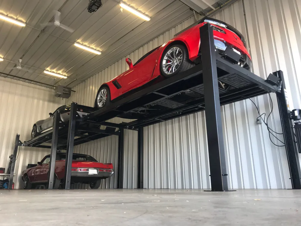 Challenger CL4P7S 7,000 lb. ALI Certified 4-Post Storage Lift 5 Challenger CL4P7S 7,000 lb. ALI Certified 4-Post Storage Lift