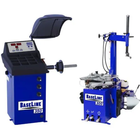 Baseline BL300 Tire Changer and BL350 Wheel Balancer Combo