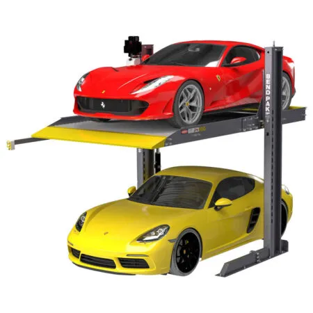 Bendpak PL-6000DC 6,000 Lb. Capacity Two-Post Parking Lift / Narrow / Shared Columns / SPECIAL ORDER