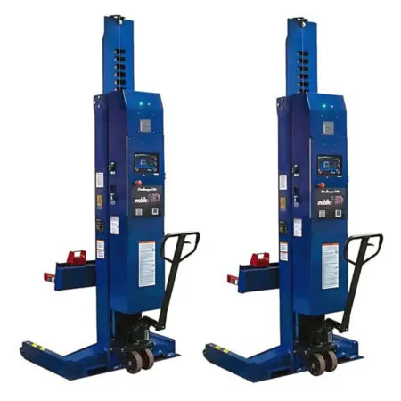 Challenger CLHM-140 14,000 lb. ALI Certified Wireless Mobile Column Lift (Set of 2)