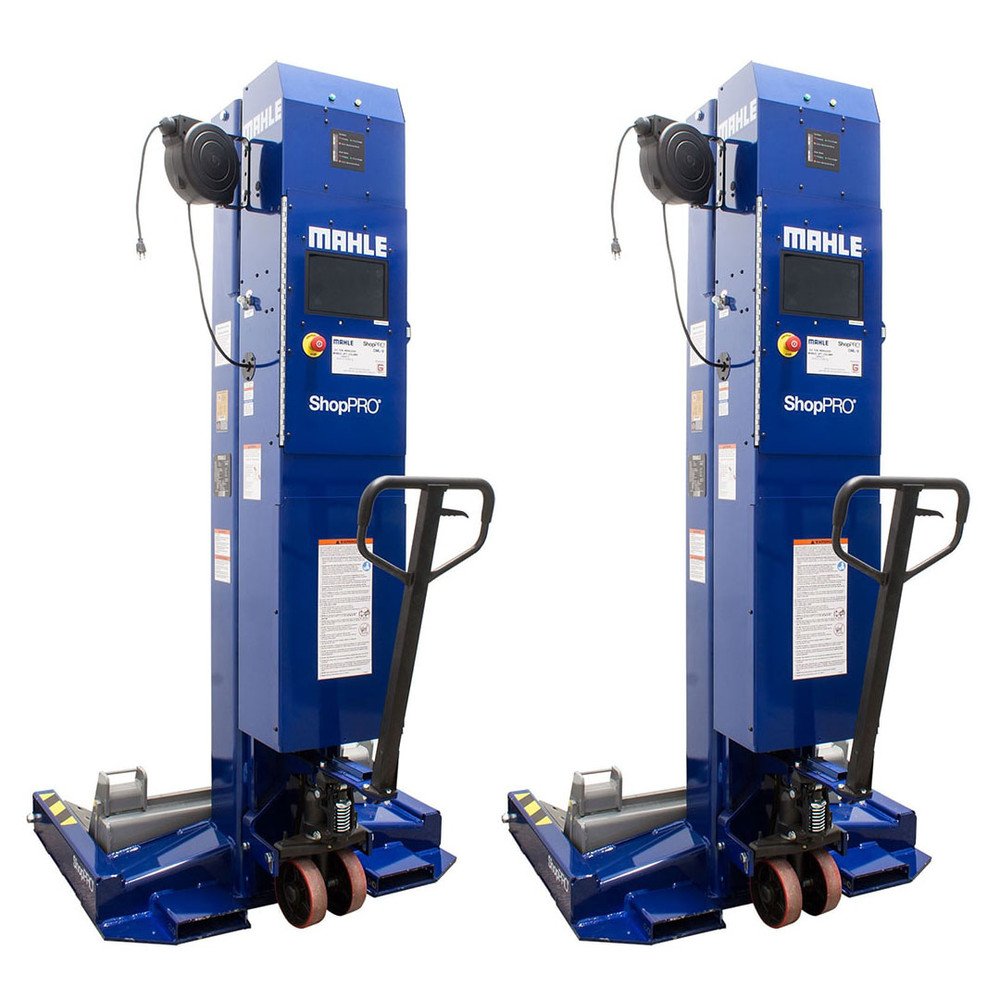 Mahle CML-9 19,000 lb ALI Certified Wireless Mobile Column Lift (Set of 2)
