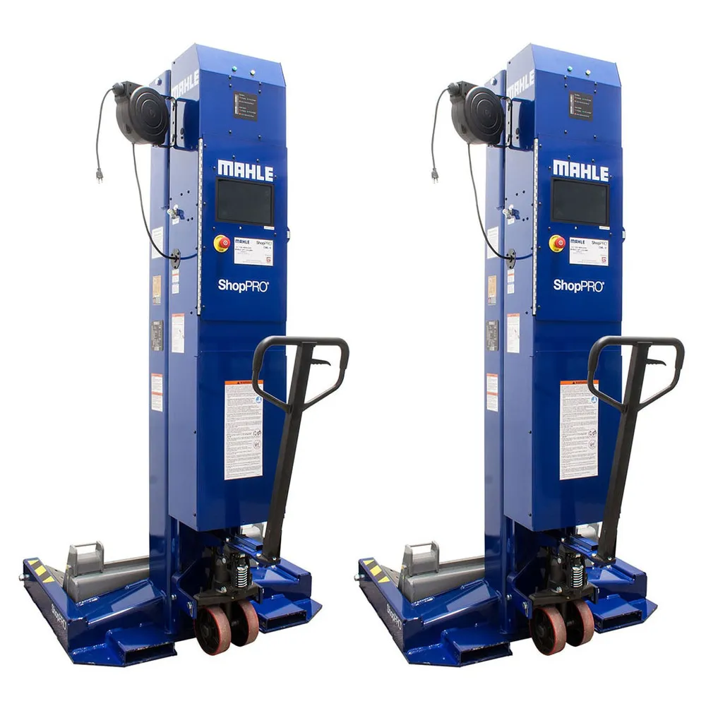 Mahle CML-7 14,000 lb ALI Certified Wireless Mobile Column Lift (Set of 2) 1 Mahle CML-9 19,000 lb ALI Certified Wireless Mobile Column Lift (Set of 2)