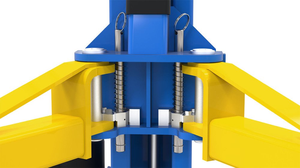 Dannmar D2-10C Symmetric 10,000 lb. capacity ALI certified Two-Post Lift - Image 3