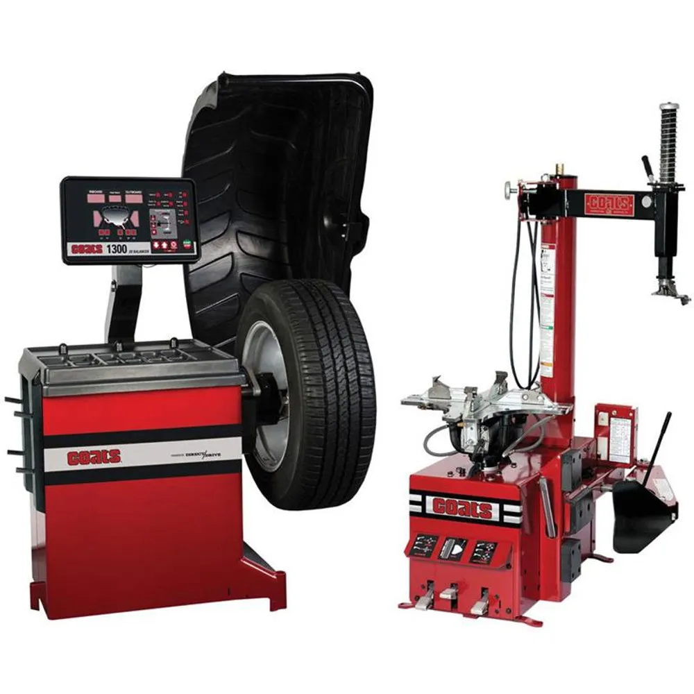 Coats RC-45 Rim Clamp Tire Changer and Coats 1300-2D Direct Drive Wheel Balancer Combo 1 Coats RC-45 Rim Clamp Tire Changer and Coats 1300-2D Direct Drive Wheel Balancer Combo