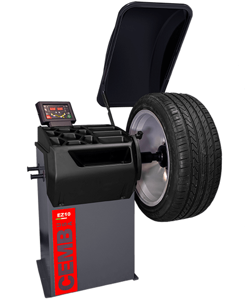 CEMB EZ10 Space Saving 3D Data Entry Wheel Balancer