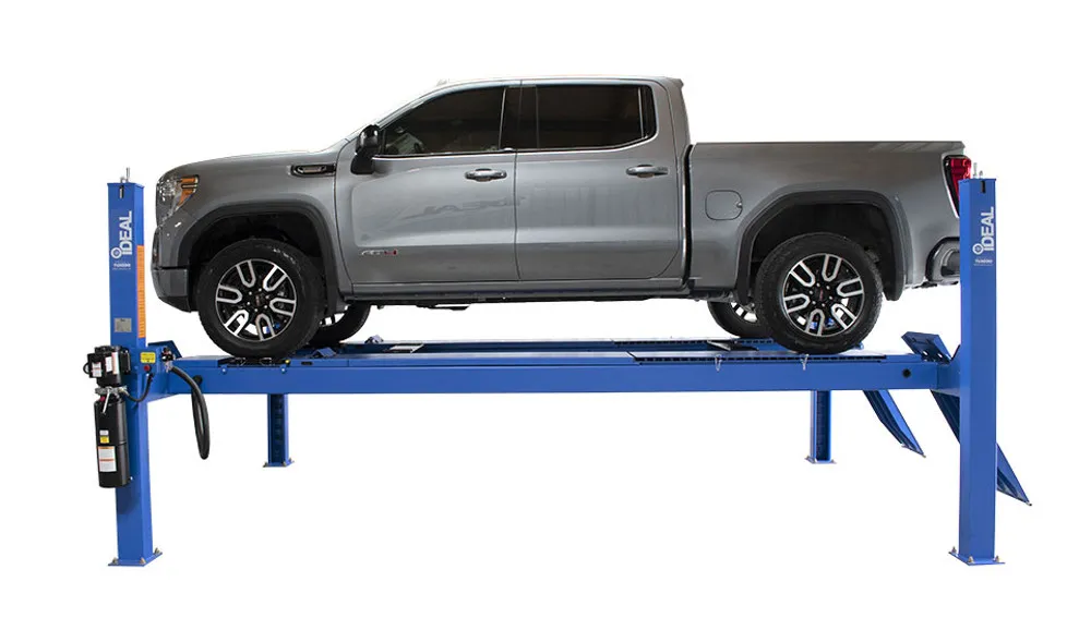 iDeal FP14KAC-X 14,000 lb Cable Driven Closed Front 4 Post Alignment Lift 8 iDeal FP14KAC-X 14,000 lb Cable Driven Closed Front 4 Post Alignment Lift