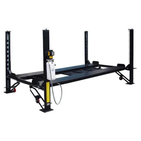 GA8K-DX 8,000 lb Deluxe Storage Lift with Poly Casters, Drip Trays, Jack Tray