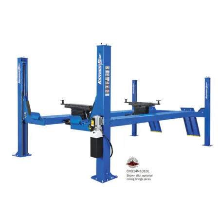 Forward Lift CRO14 14,000 LB ALI Certified Four-Post Lift – 182.5″ Max Wheelbase