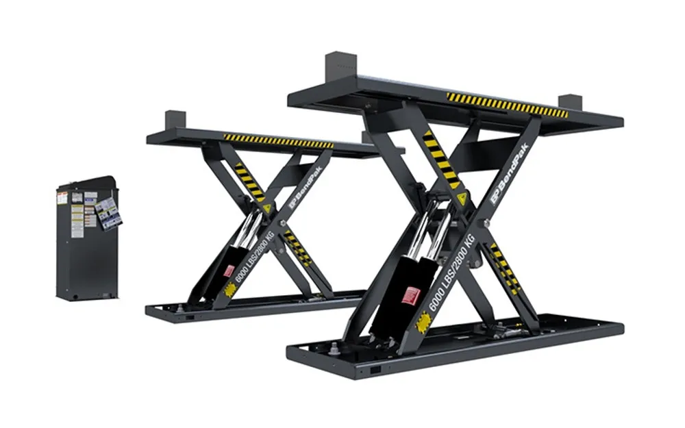 Bendpak MDS-6LPF 6000 lb Capacity Mid Rise Scissor Lift 6 Bendpak MDS-6LPF 6000 lb Capacity Mid Rise Scissor Lift