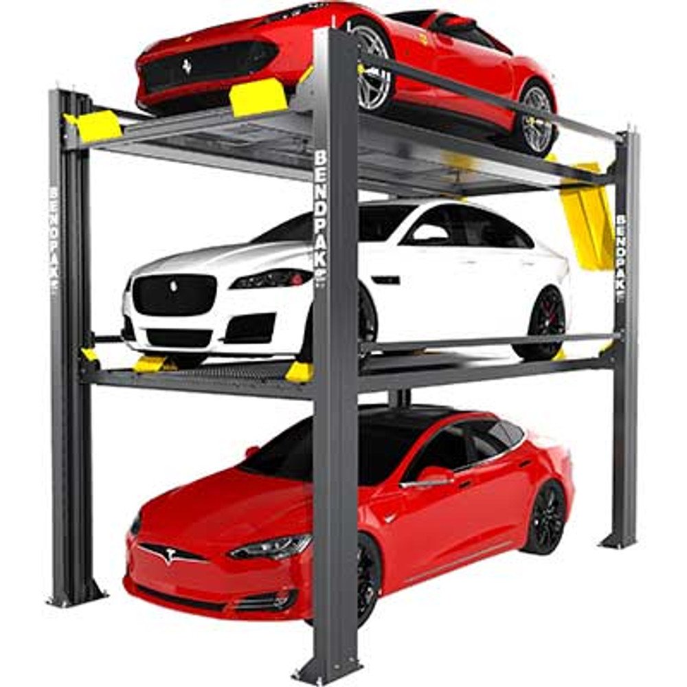 BendPak HD-973P 9,000 and 7,000 Lb. Capacity / Tri-Level Parking Lift / SPECIAL ORDER