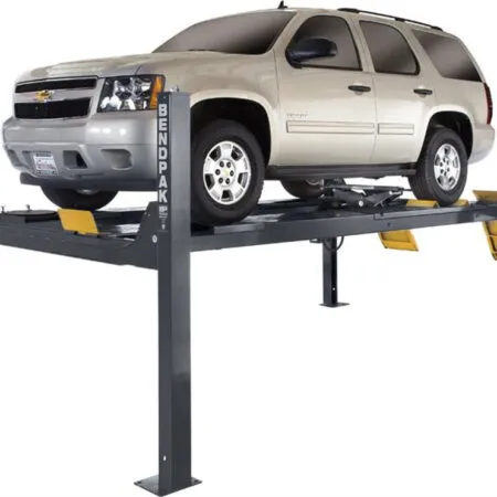 BendPak HDS-14LSXE 14,000-lb. ALI Certified Alignment Lift / Limo Extended / Includes Turnplates and Slip Plates