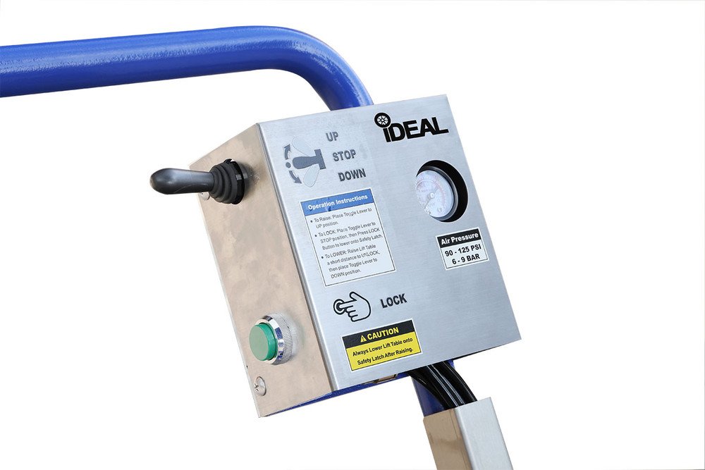 iDeal LT-EV2500AH-X 2,500 lb. Capacity Air-Hydraulic EV/Hybrid Component Lift Table - Image 4