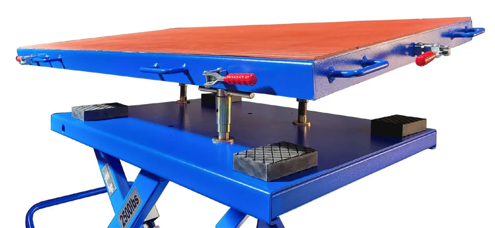 iDeal LT-EV2500AH-X 2,500 lb. Capacity Air-Hydraulic EV/Hybrid Component Lift Table 13 iDeal LT-EV2500AH-X 2,500 lb. Capacity Air-Hydraulic EV/Hybrid Component Lift Table