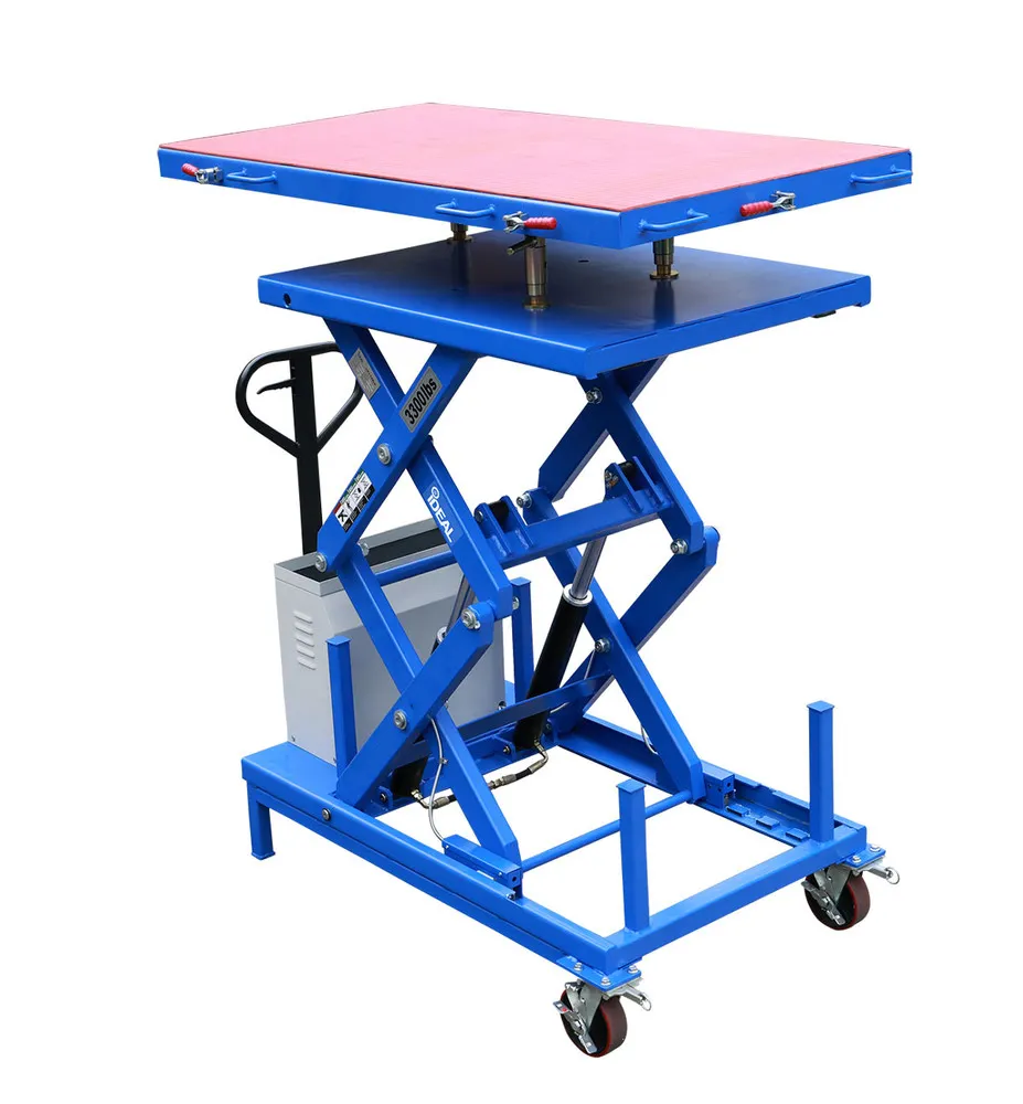 iDeal LT-EV3300DC-X 3,300 lb. Capacity Electric-Hydraulic EV/Hybrid Component Lift Table 9 iDeal LT-EV3300DC-X 3,300 lb. Capacity Electric-Hydraulic EV/Hybrid Component Lift Table
