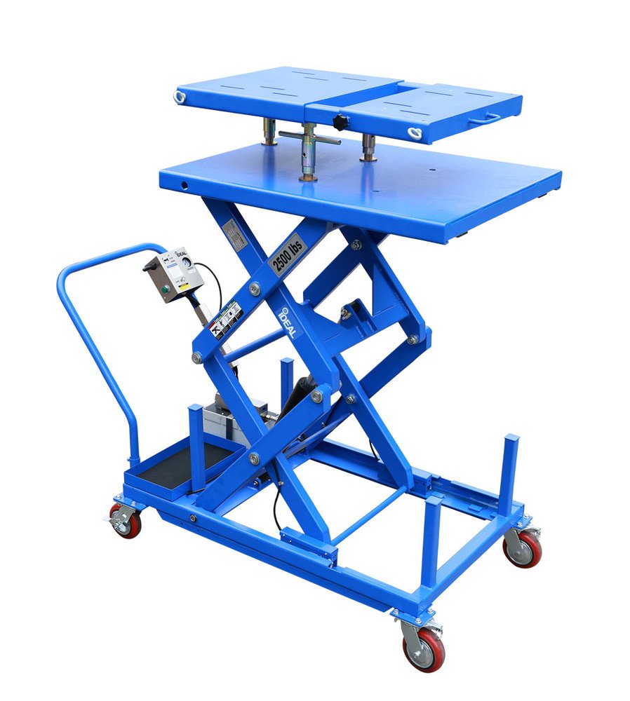 iDeal LT-PT2500AH-X 2,500 lb. Capacity Air-Hydraulic Powertrain Lift Table