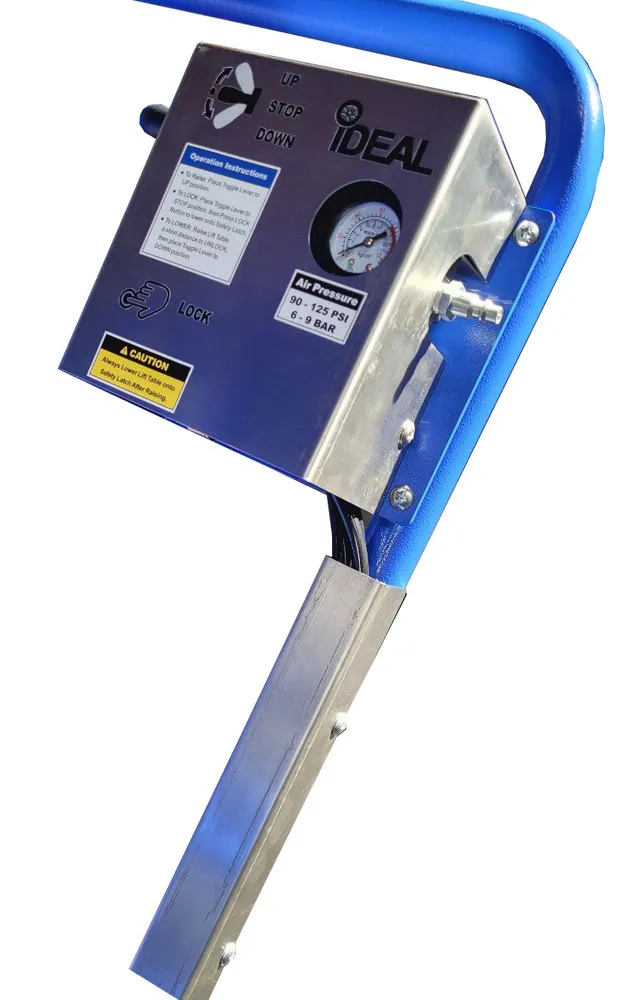 iDeal LT-EV2500AH-X 2,500 lb. Capacity Air-Hydraulic EV/Hybrid Component Lift Table 3 iDeal LT-EV2500AH-X 2,500 lb. Capacity Air-Hydraulic EV/Hybrid Component Lift Table