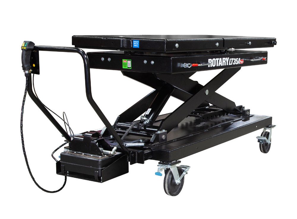 Rotary LT35A 3,500 lb capacity Air-Hydraulic Lifting Table - Image 4