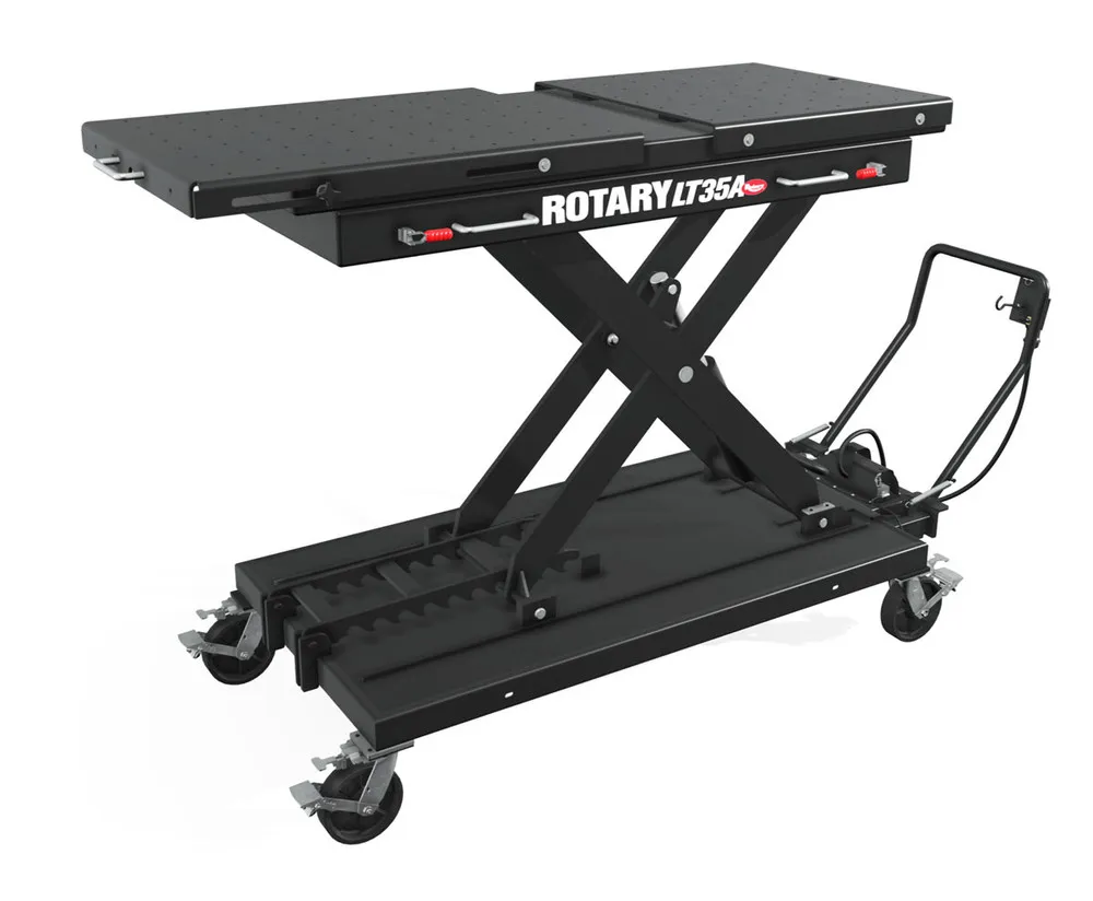 Rotary LT35A 3,500 lb capacity Air-Hydraulic Lifting Table 1 Rotary LT35A 3,500 lb capacity Air-Hydraulic Lifting Table