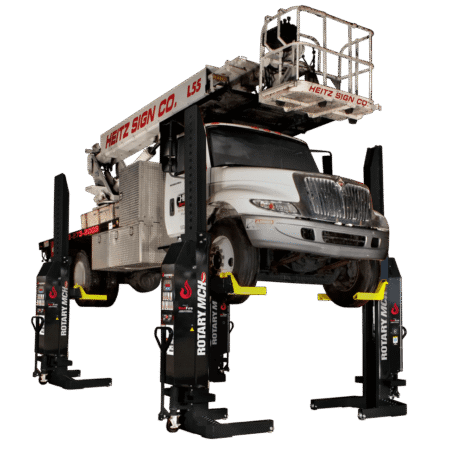Rotary MCHM14 14,000 Lb. ALI Certified Flex MAX Wireless Mobile-Column Lift (Set of 4)