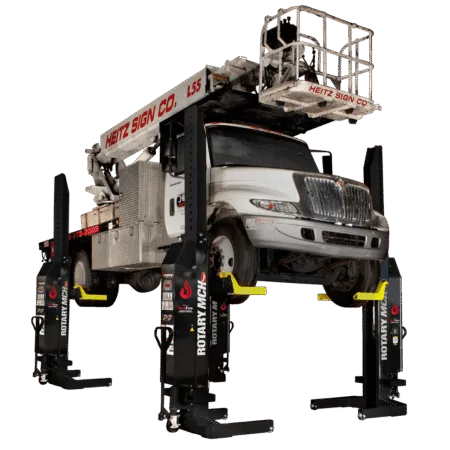 Rotary MCHM14 14,000 Lb. ALI Certified Flex MAX Wireless Mobile-Column Lift (Set of 4)