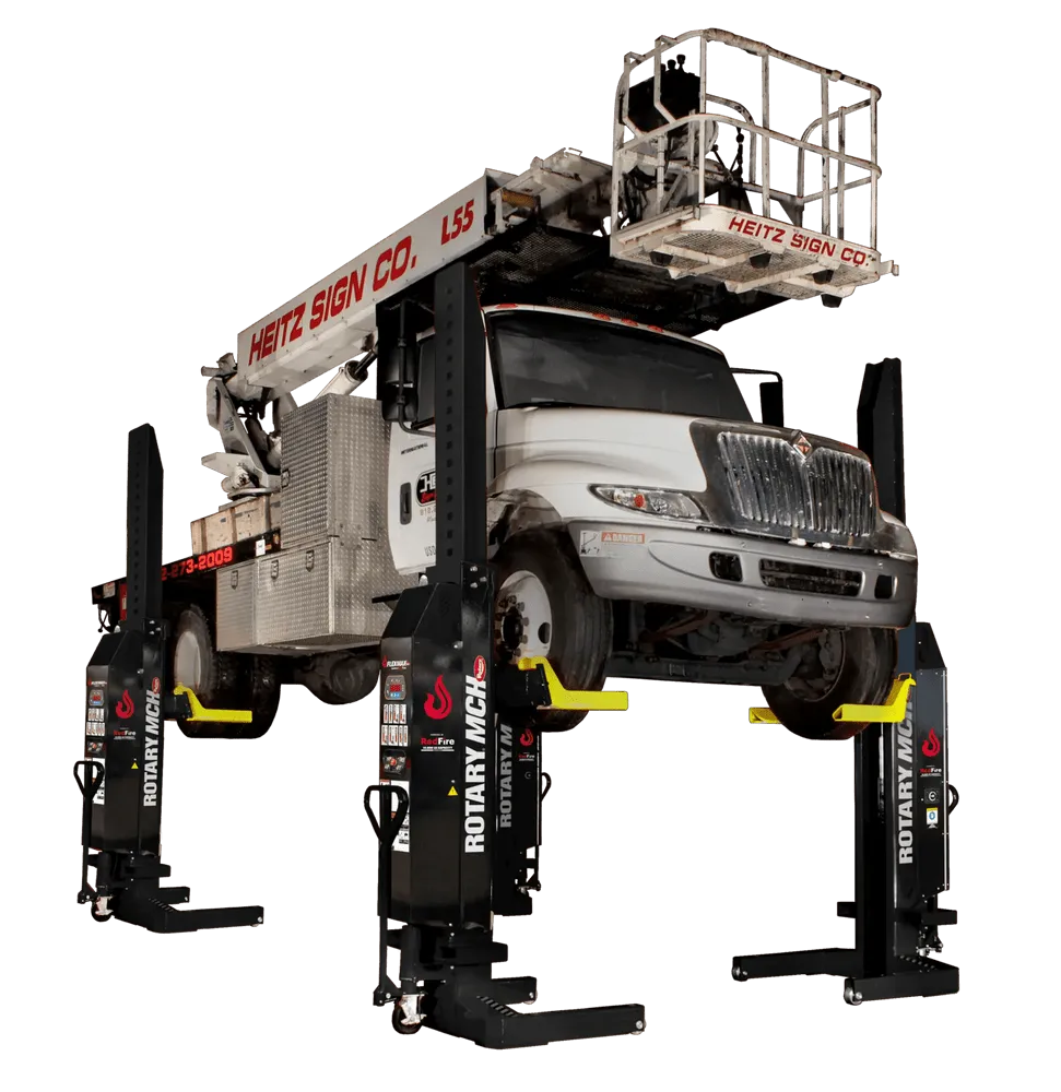 Rotary MCHM14 14,000 Lb. ALI Certified Flex MAX Wireless Mobile-Column Lift (Set of 4) 1 Rotary MCHM14 14,000 Lb. ALI Certified Flex MAX Wireless Mobile-Column Lift (Set of 4)