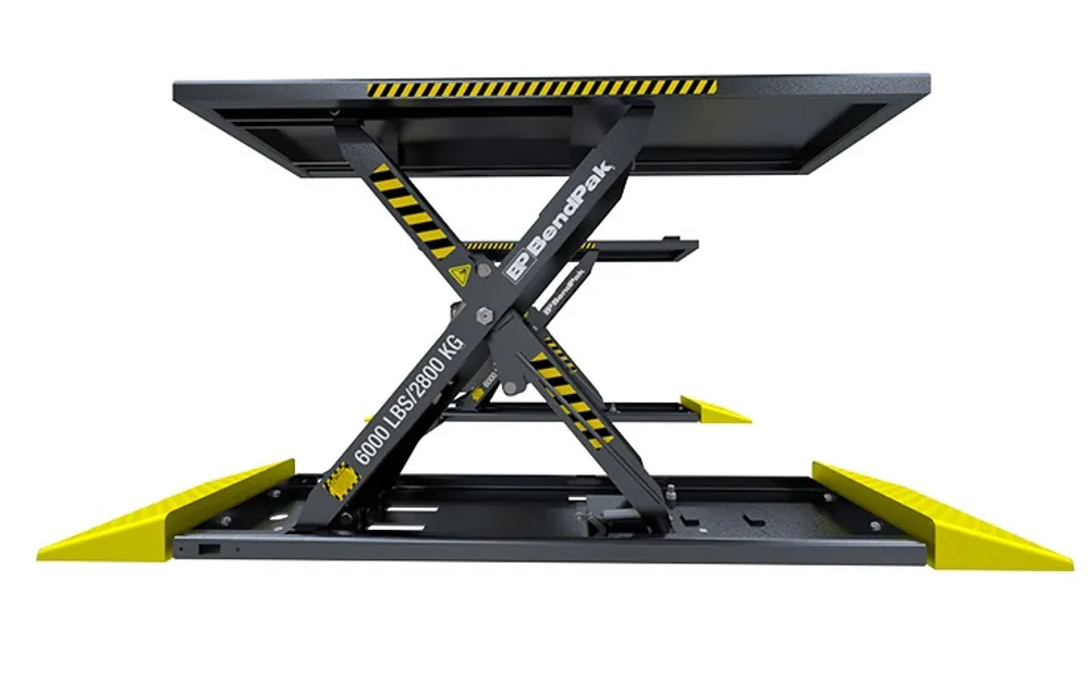 BendPak MDS-6LP 6000 lb Capacity Mid-Rise Scissor Lift 4 BendPak MDS-6LP 6000 lb Capacity Mid-Rise Scissor Lift
