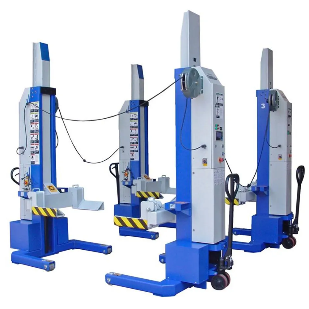 iDEAL MSC-13K-B-452 Mobile Column Lift, Four Column Set, 52,000 lbs. 1 iDEAL MSC-13K-B-452 Mobile Column Lift, Four Column Set, 52,000 lbs.