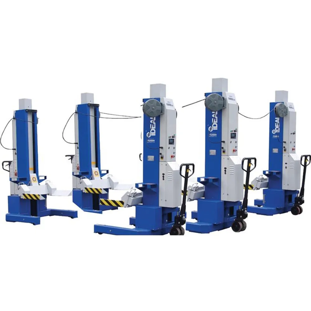 iDeal MSC-18K-X-6108 MSC-18K-X Mobile Column Lift, Six Column Set, 108,000 lbs. ALI Certified 1 iDeal MSC-18K-X-6108 MSC-18K-X Mobile Column Lift, Six Column Set, 108,000 lbs. ALI Certified